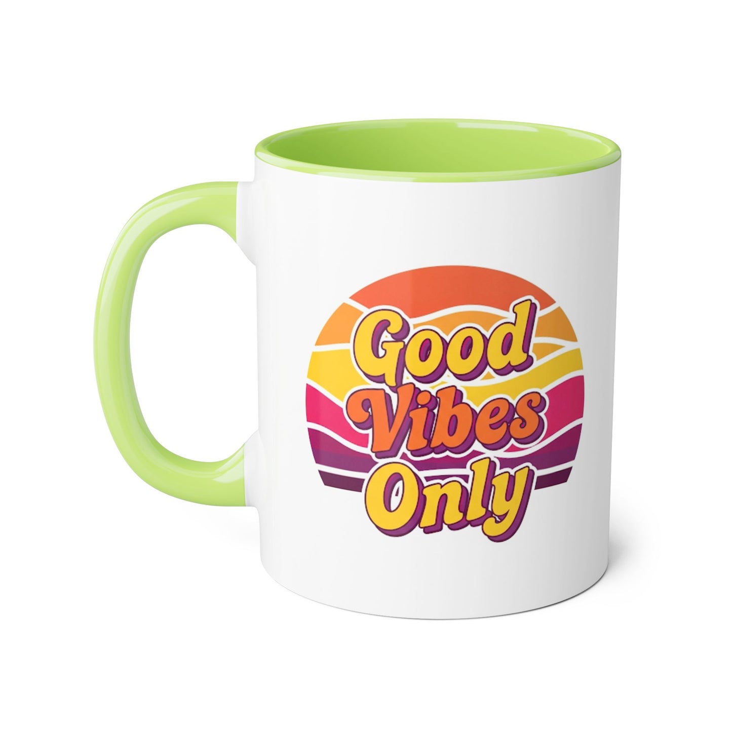 Good Vibes Only Accent Mug 11oz