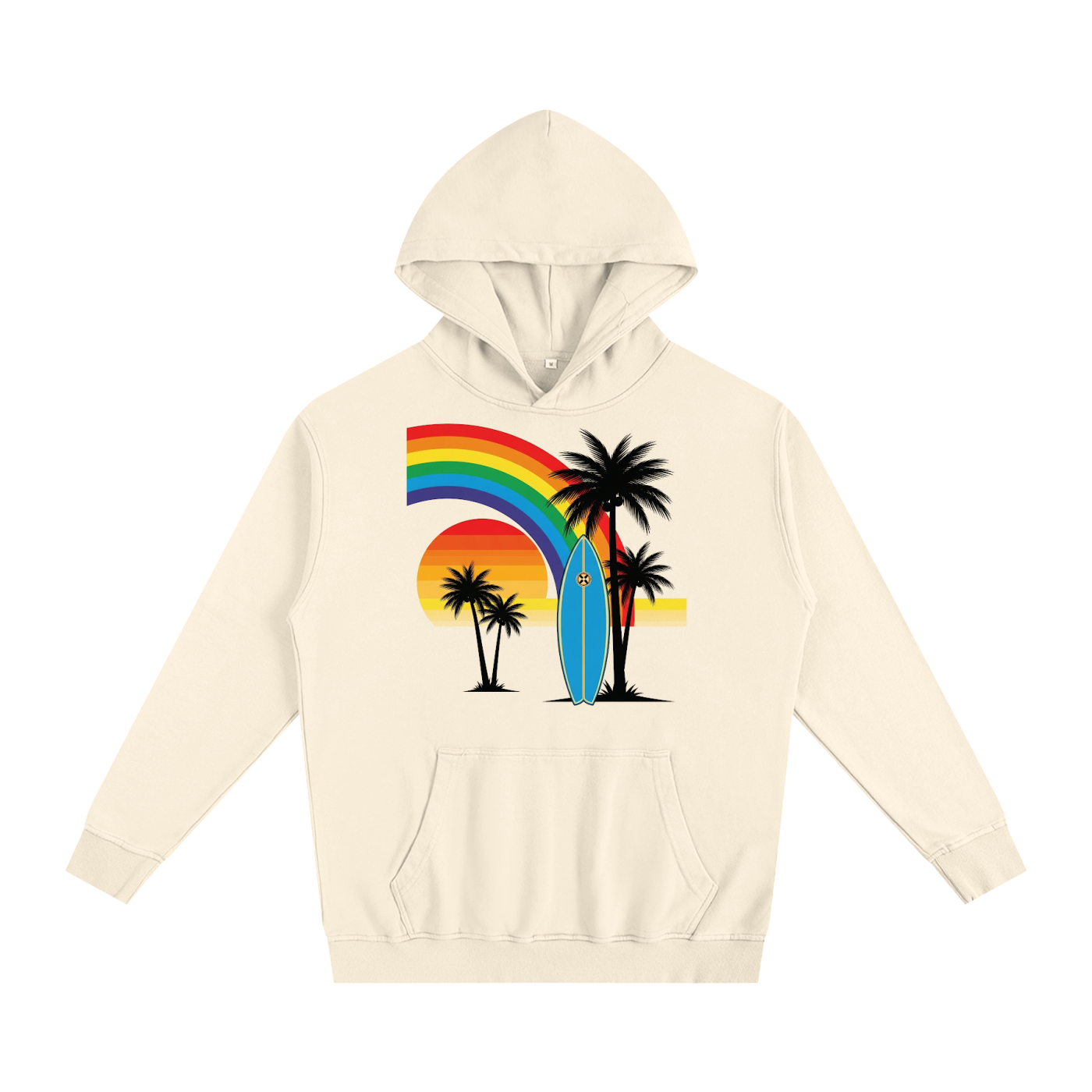 Surfs Up Oversized Essential Hoodie - Women's