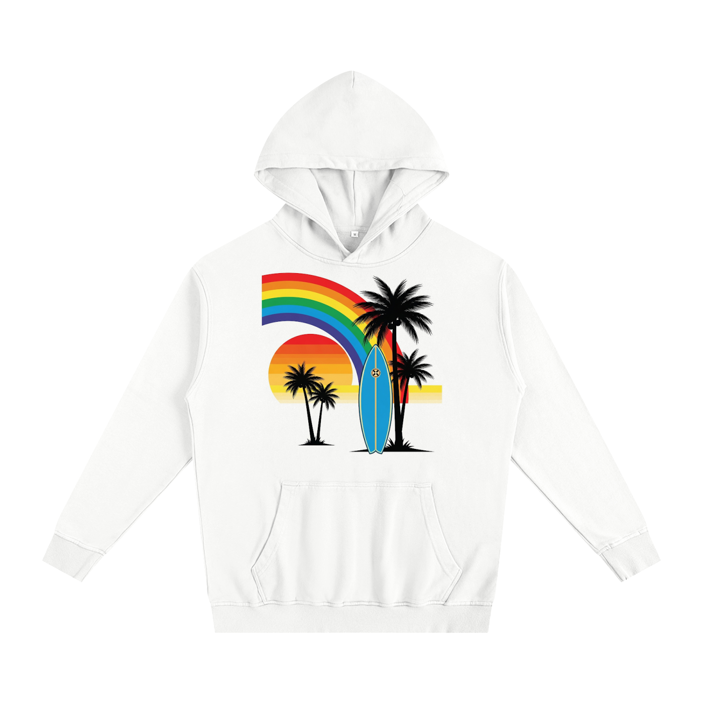 Surfs Up Oversized Essential Hoodie - Women's