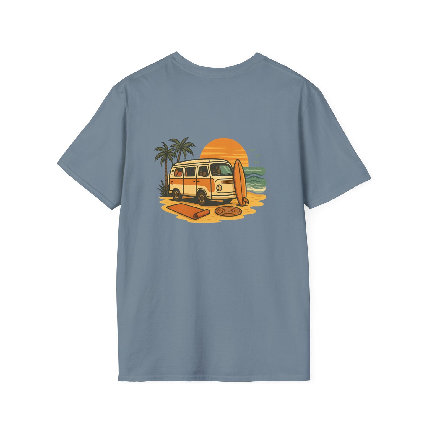 Van Life Beach Softstyle T-Shirt - Unisex