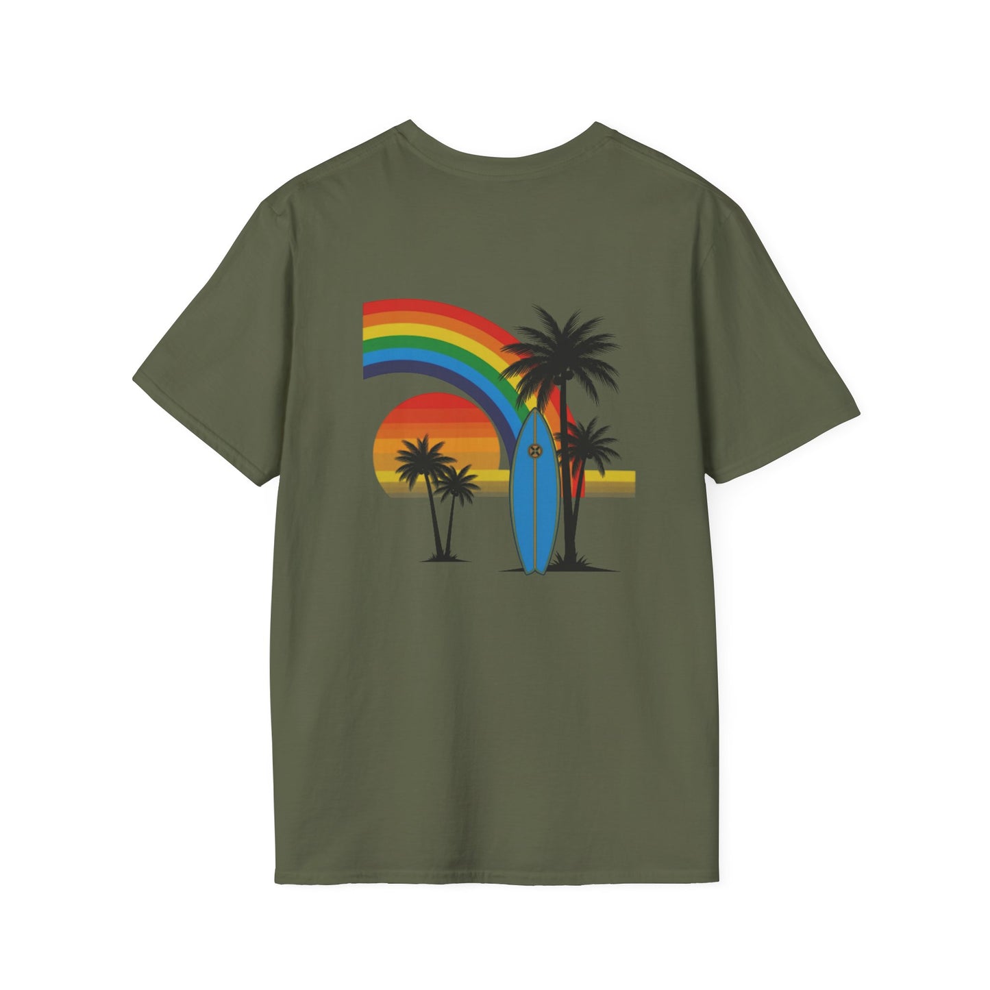 Rainbow Vibes Softstyle T-Shirt - Unisex