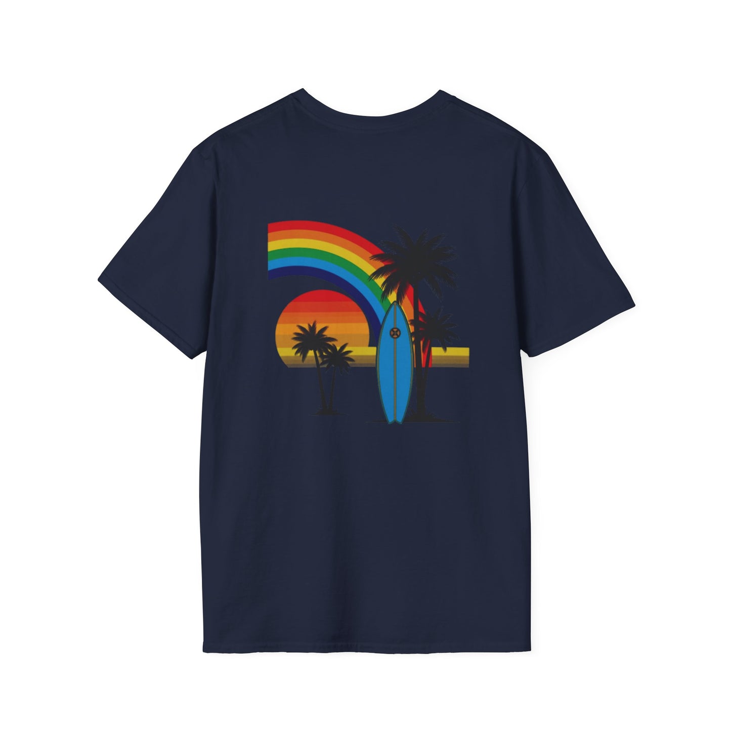 Rainbow Vibes Softstyle T-Shirt - Unisex