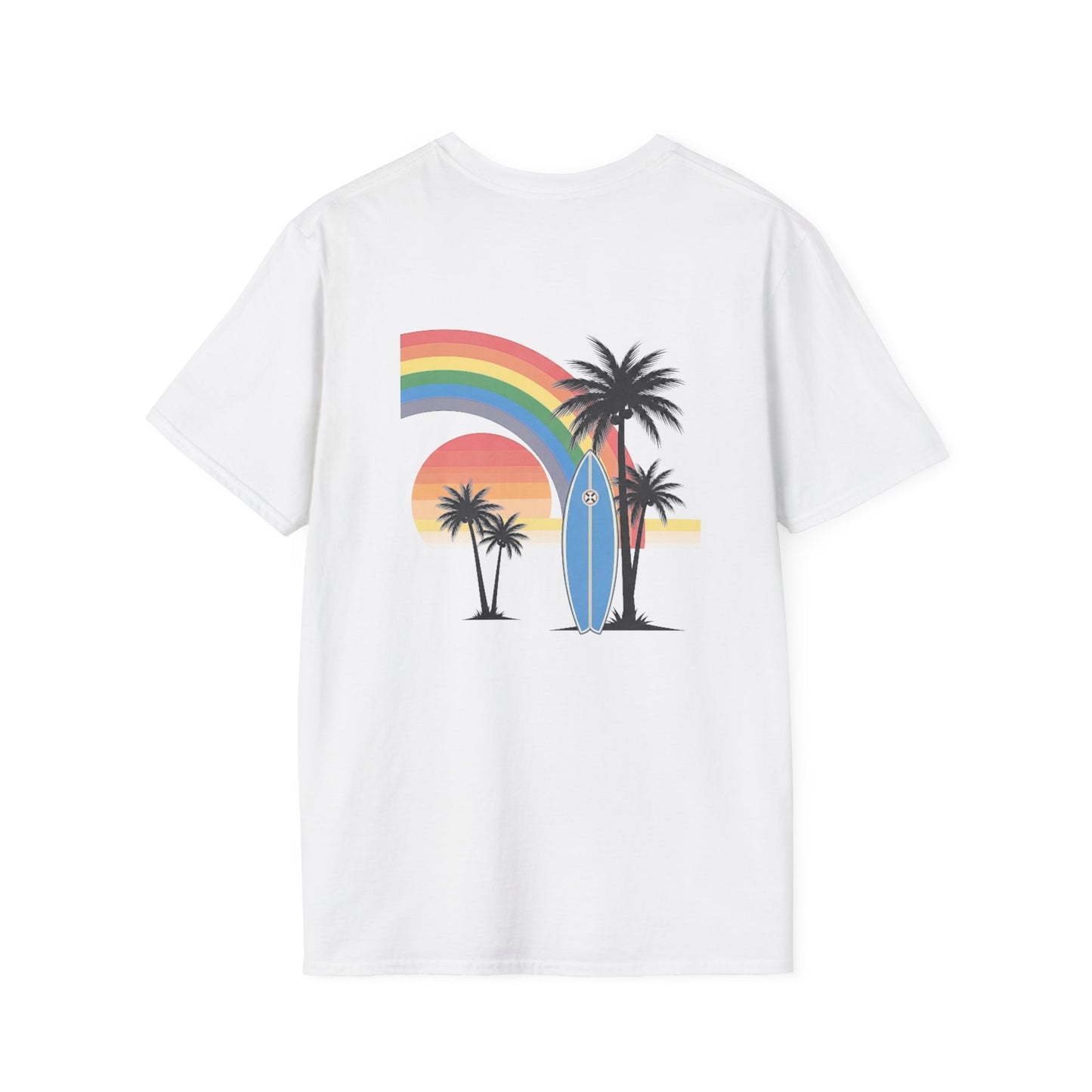 Rainbow Vibes Softstyle T-Shirt - Unisex