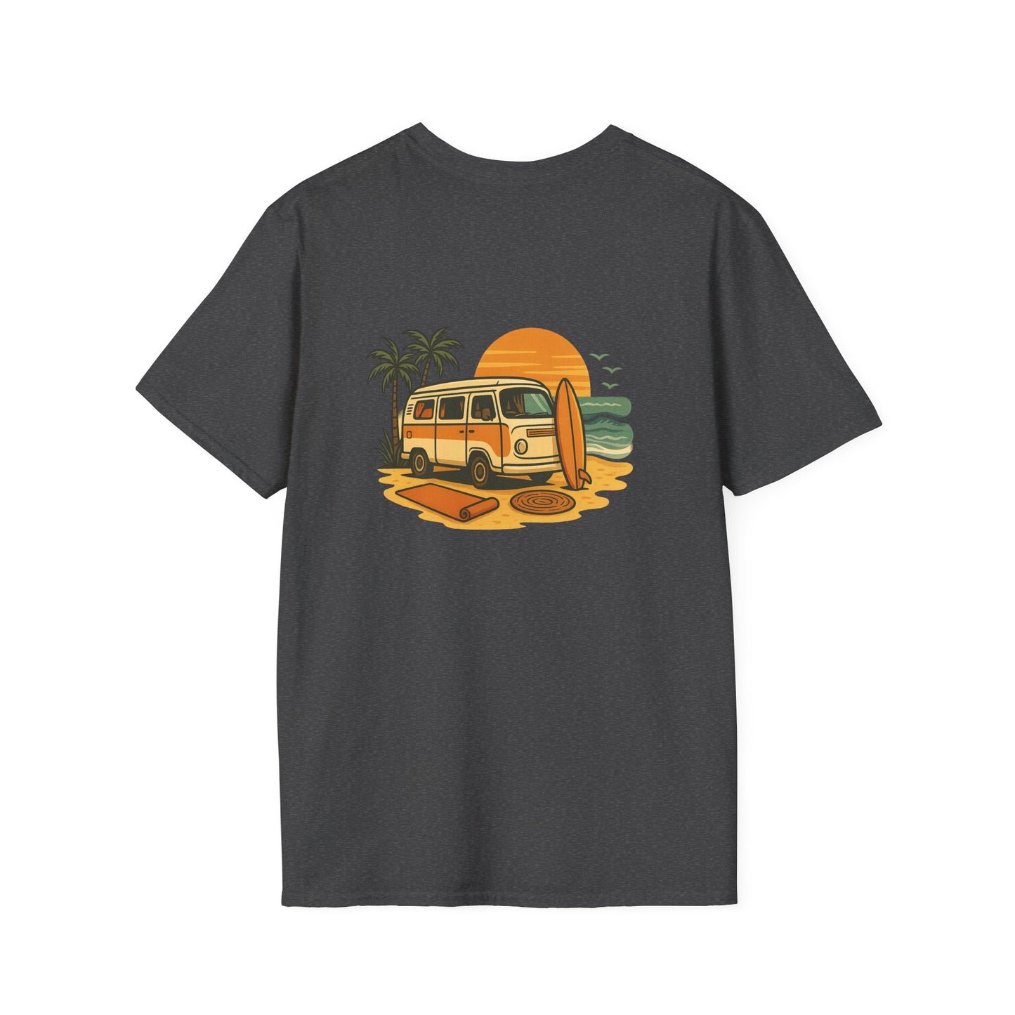 Van Life Beach Softstyle T-Shirt - Unisex