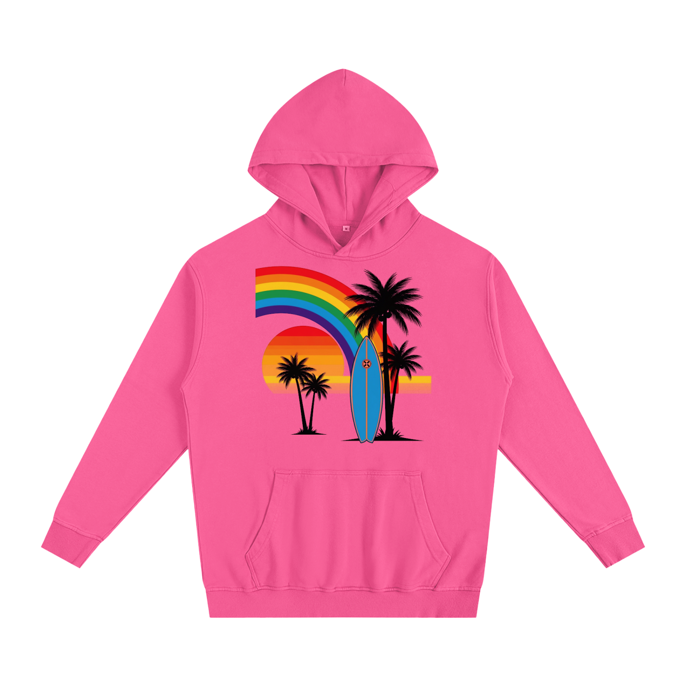 Surfs Up Oversized Essential Hoodie - Women's