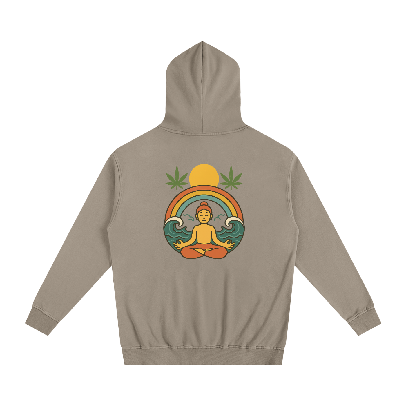 Mellow Stitch Yoga Oversized Essential Hoodie - Women's