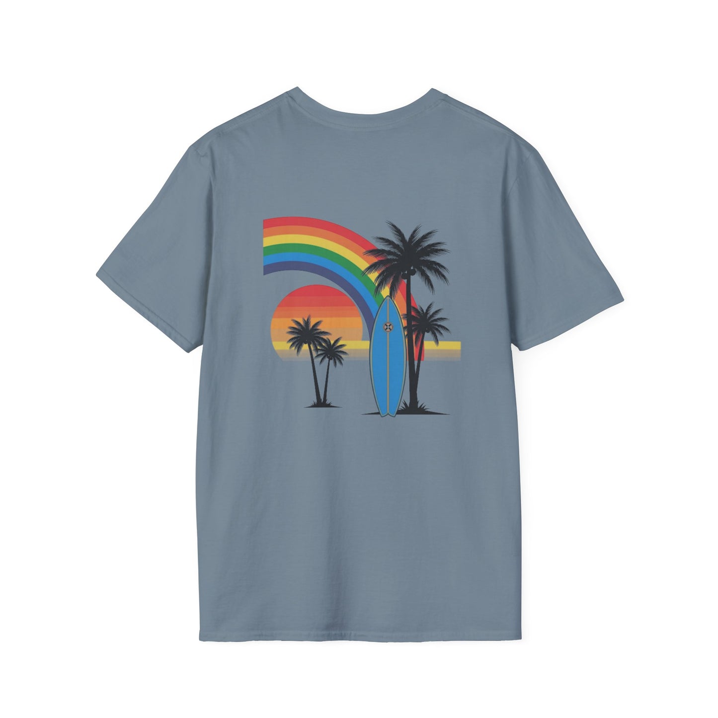 Rainbow Vibes Softstyle T-Shirt - Unisex