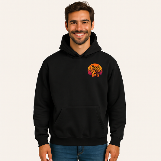 Cool Vibes Only Oversize Fleeced Hoodie Unisex