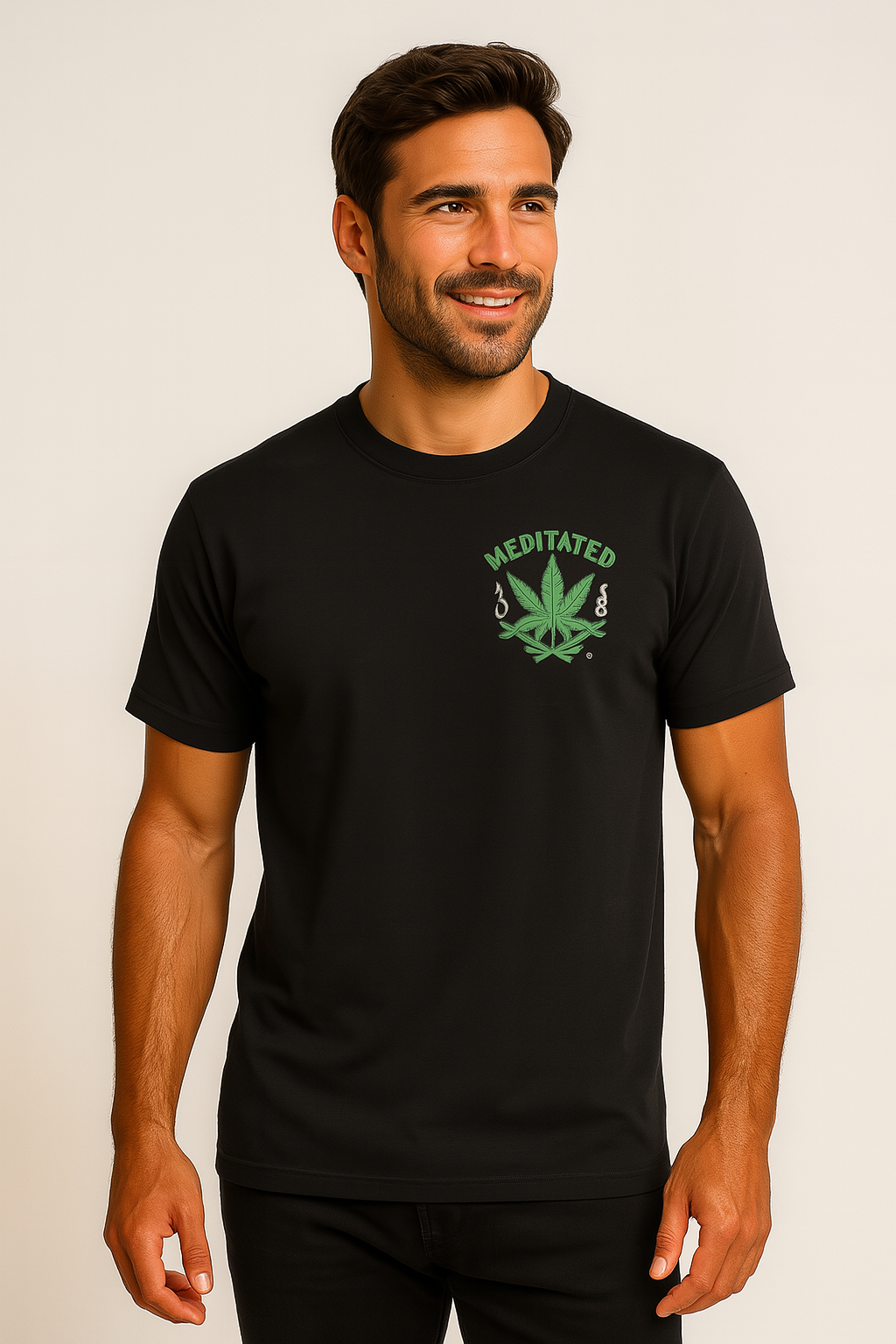 Meditated Essential Cotton T-Shirt - Men's