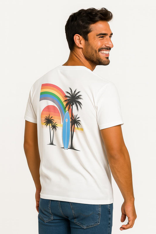 Rainbow Vibes Softstyle T-Shirt - Unisex