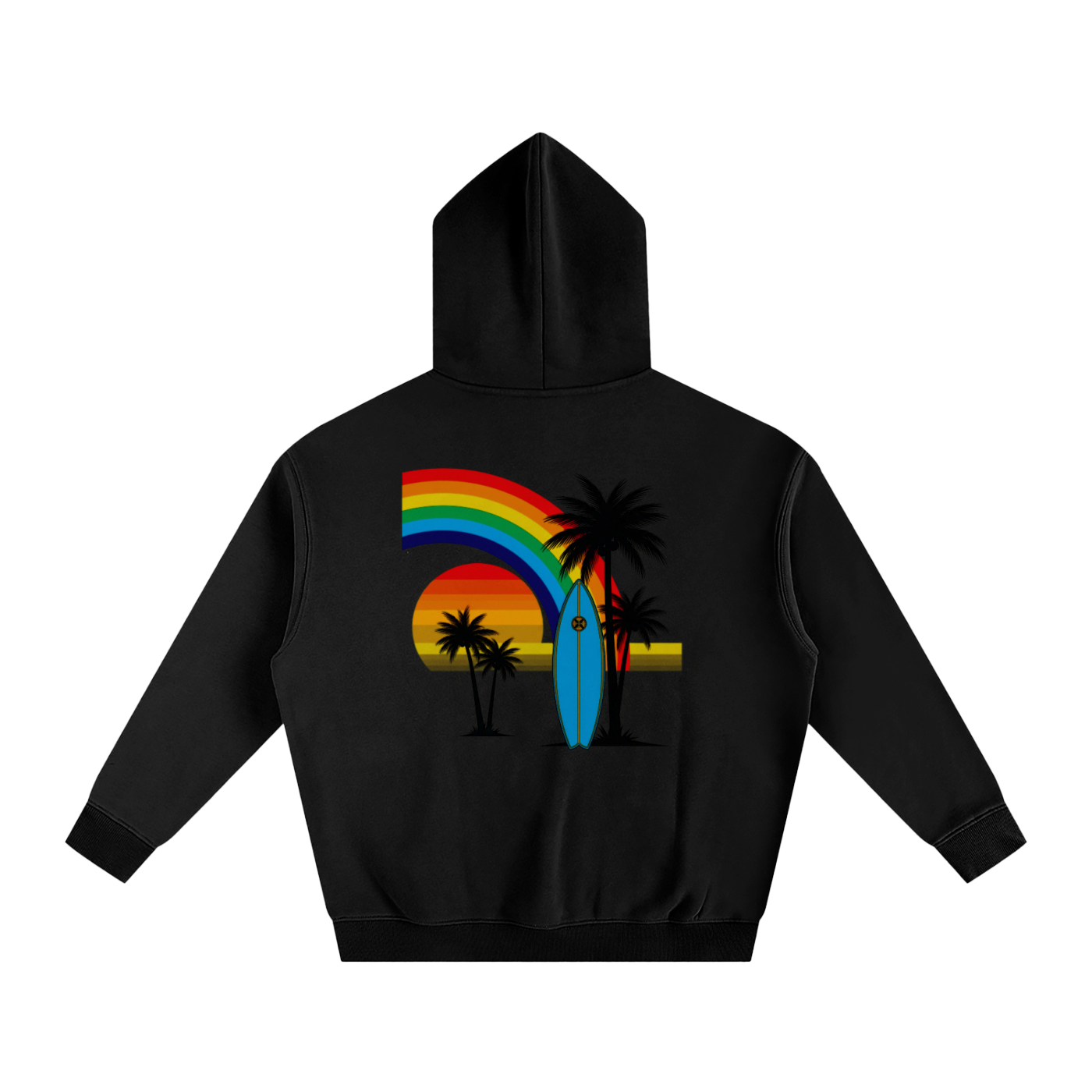 Cool Vibes Only Oversize Fleeced Hoodie Unisex