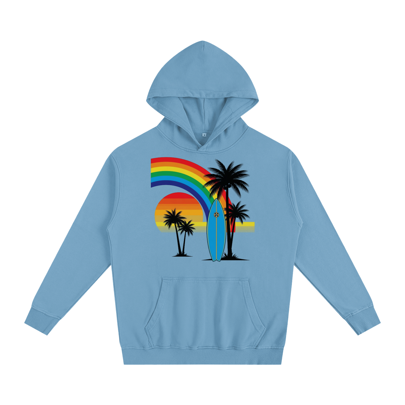 Surfs Up Oversized Essential Hoodie - Women's